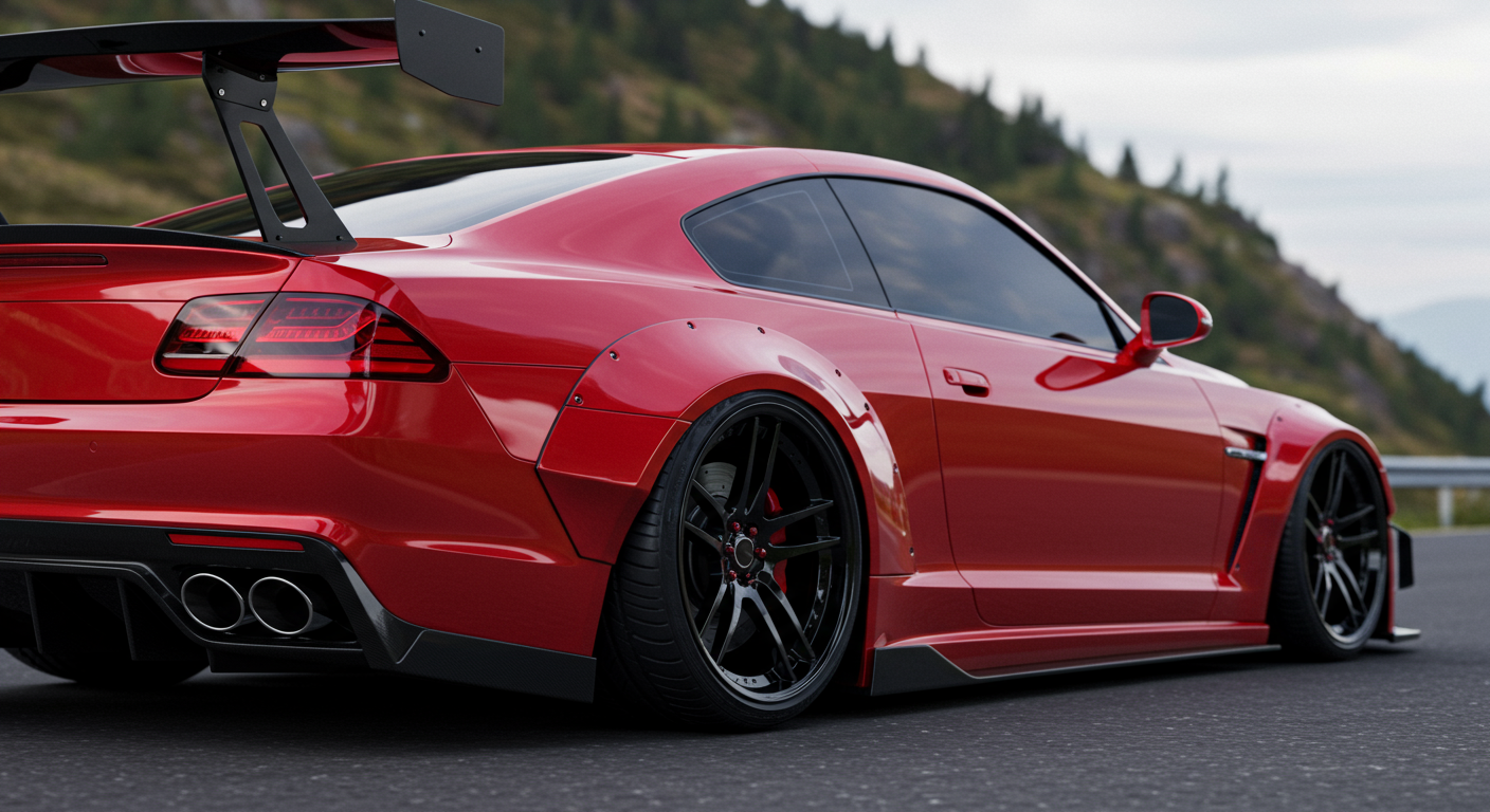Detalhe de Ferrari